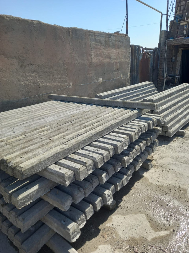 پایه فنس باغی بتونی 2/40